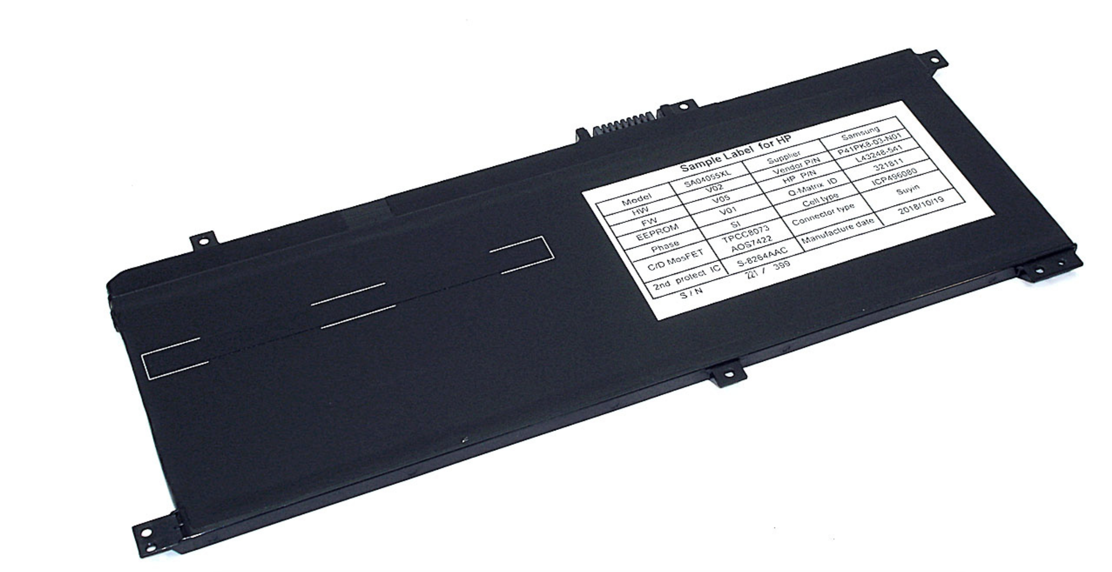 Аккумулятор HP Envy x360 15-dr 15.2V, 3680mAh, Original