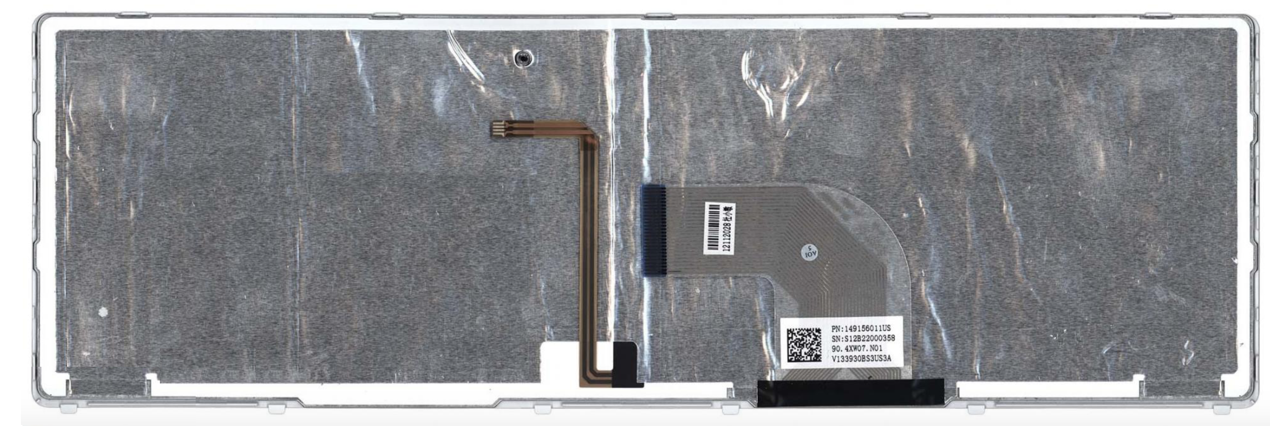 Клавиатура Sony VAIO SVE171290X белая рамка с подсветкой, OEM