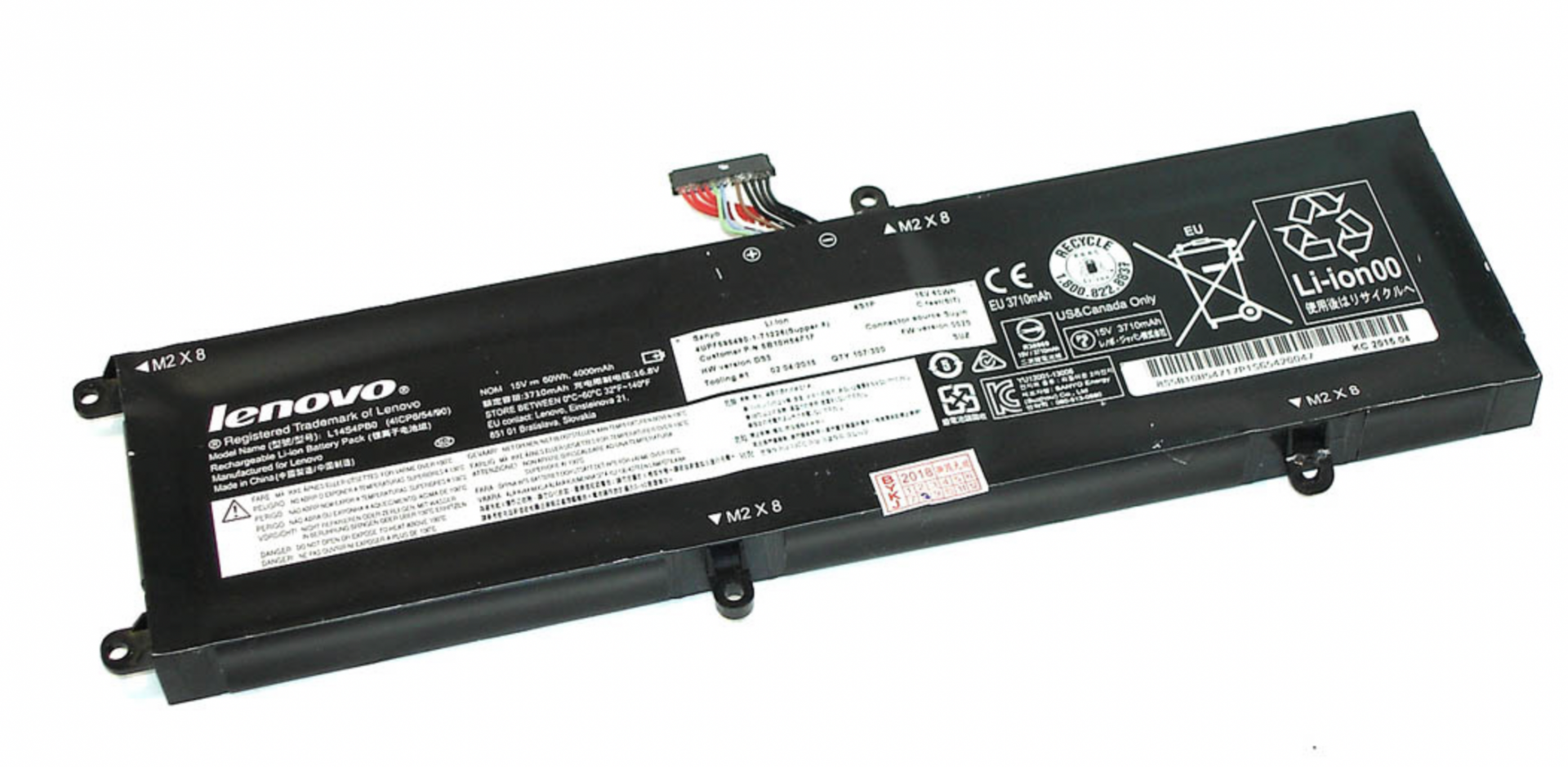 Аккумулятор Lenovo 14-ISK 15V, 60Wh, Original