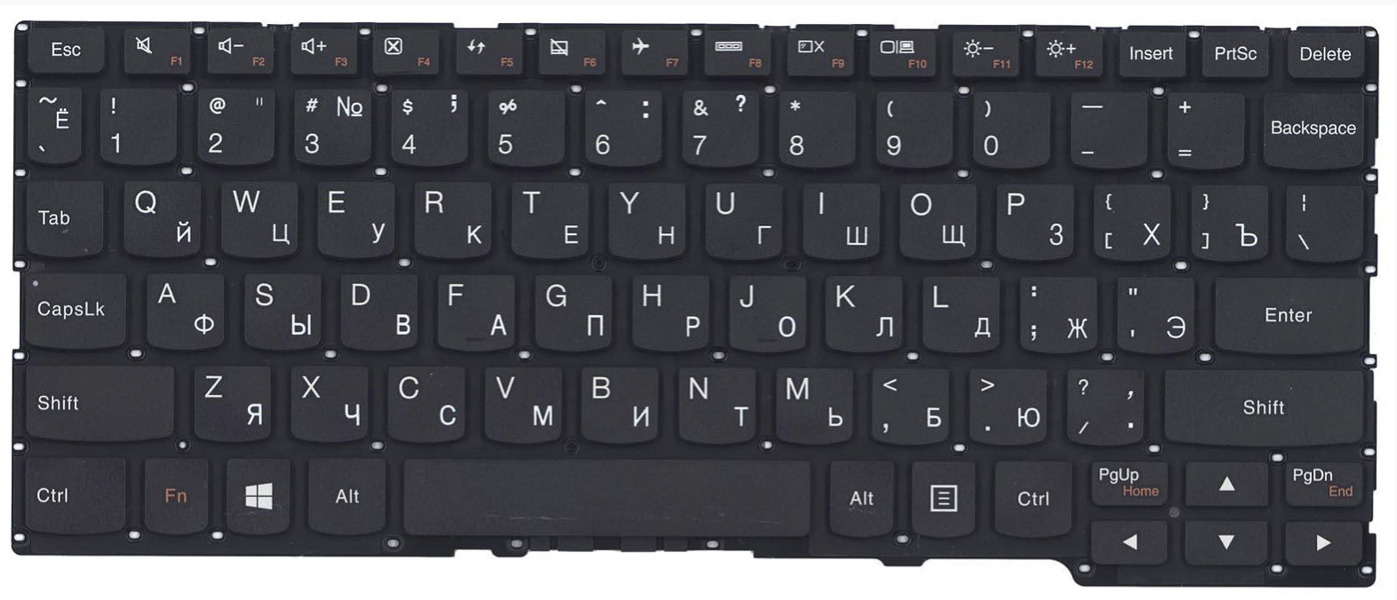 Клавиатура Lenovo Yoga 2 11 OEM