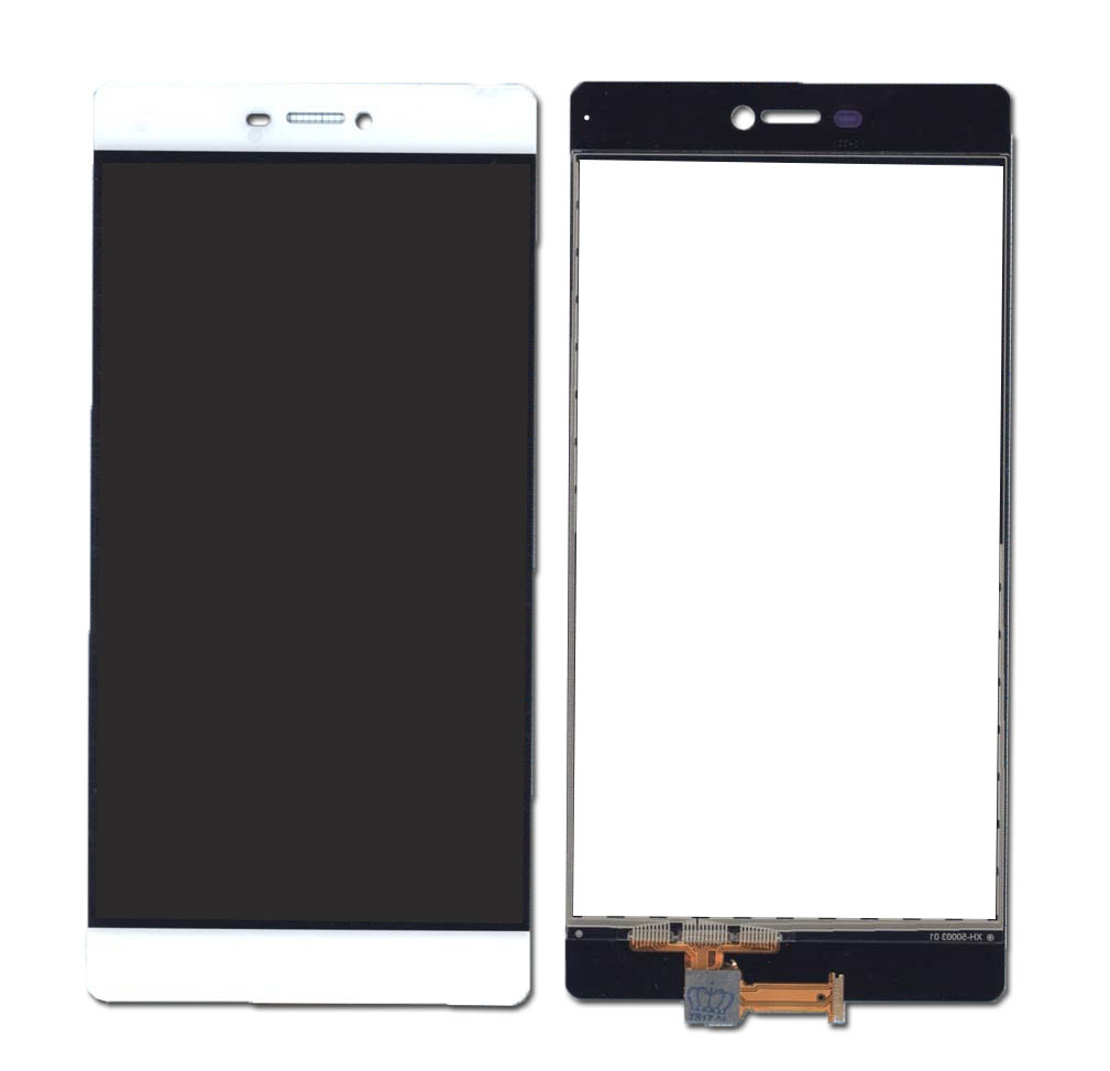 Сенсорное стекло (тачскрин) для Huawei P8 белое