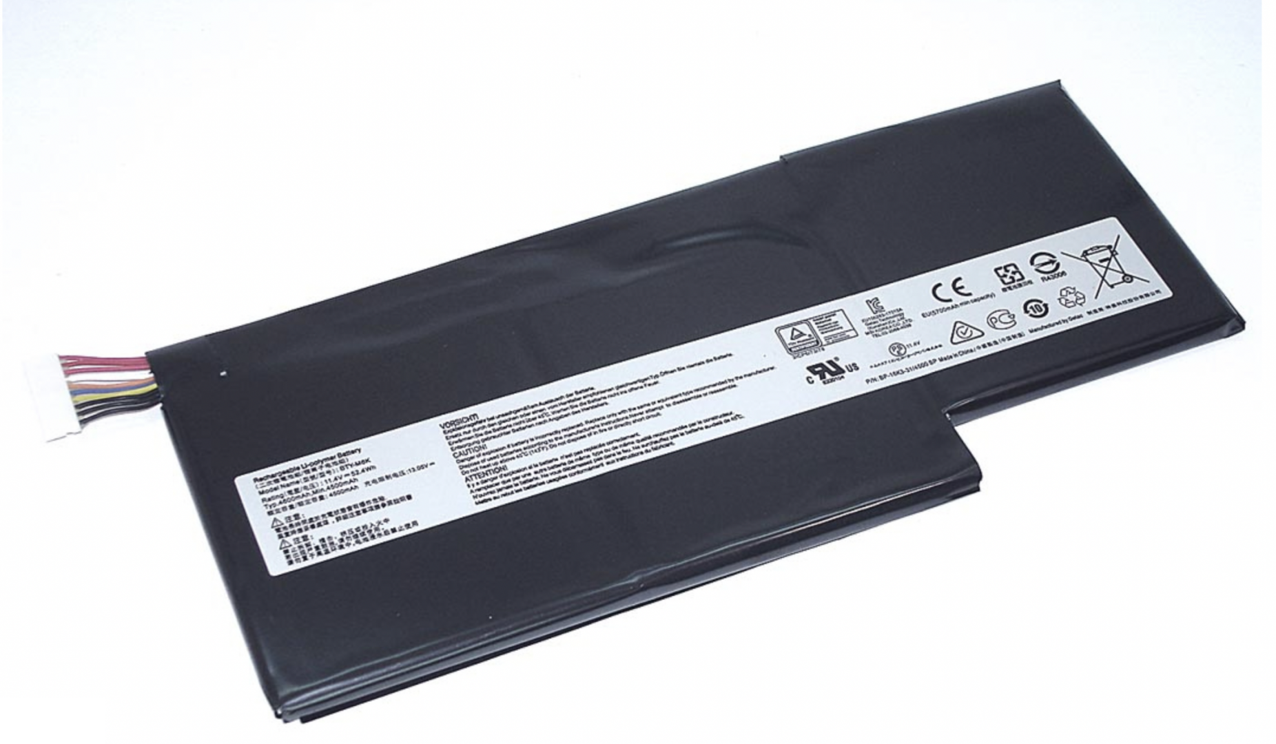 Аккумулятор MSI GF63 8RC-423RU 11.4V, 52.4Wh, Original