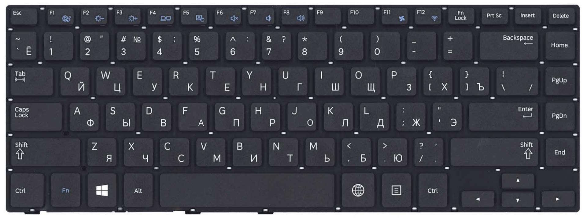 Клавиатура Samsung 370R4E OEM