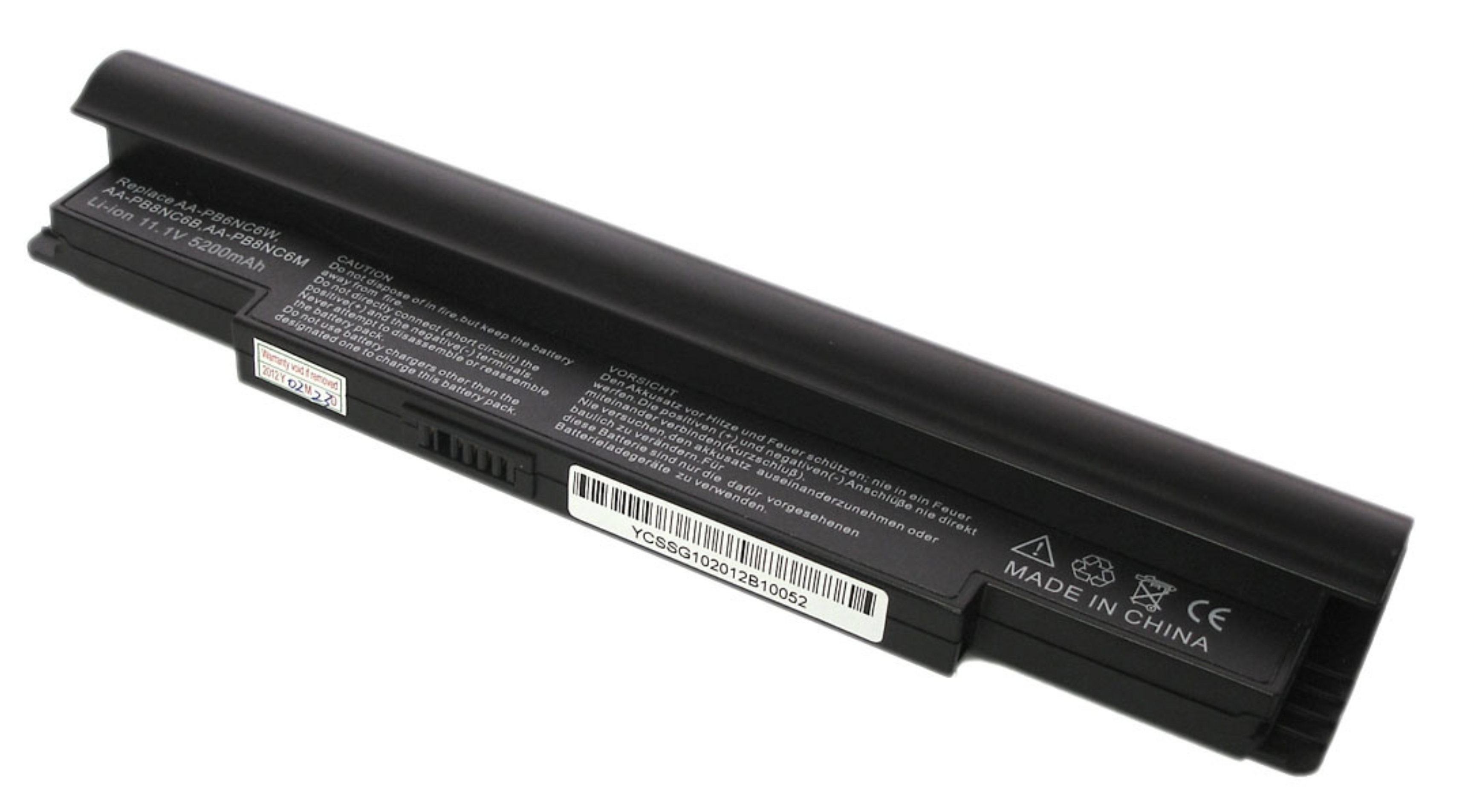 Аккумулятор Samsung N110 11.1V, 5200mAh, OEM