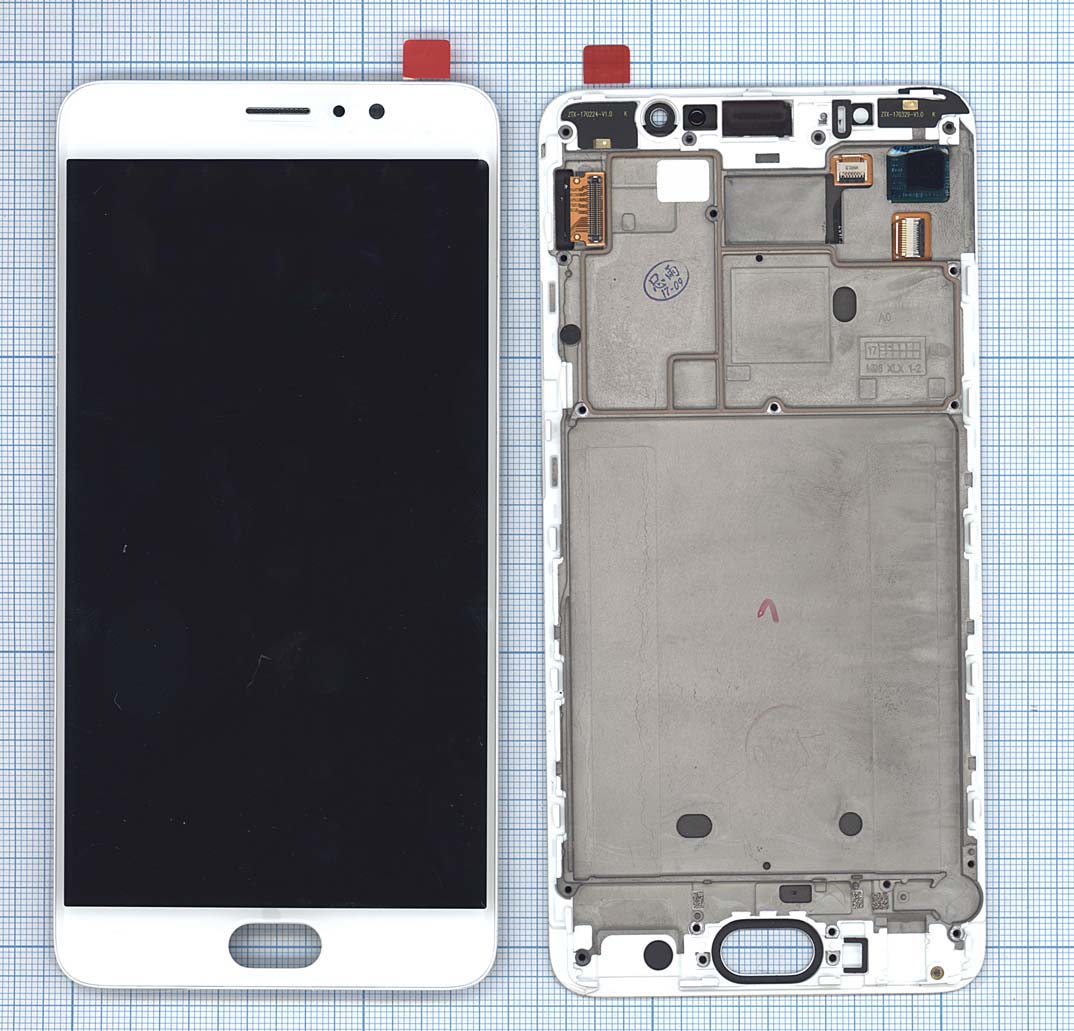 Дисплей для Meizu Pro 6 Plus белый