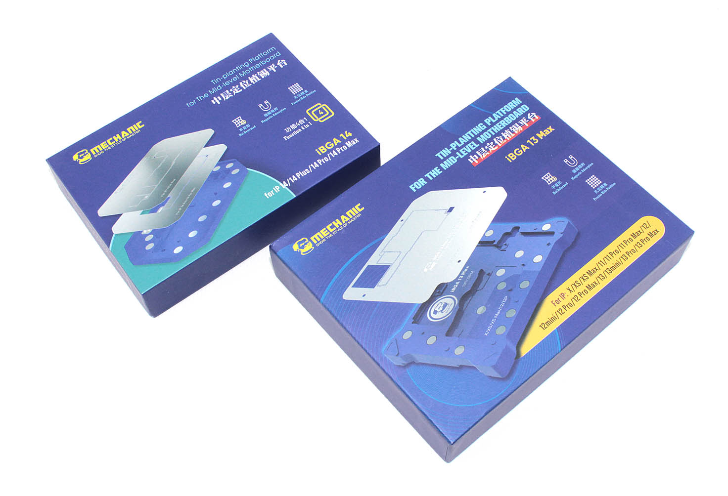 Набор трафаретов Mechanic для iPhone X-14 Pro MAX