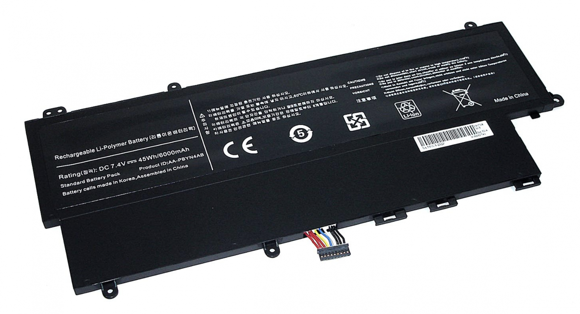 Аккумулятор Samsung 530U3B 7.4V, 6000mAh, OEM