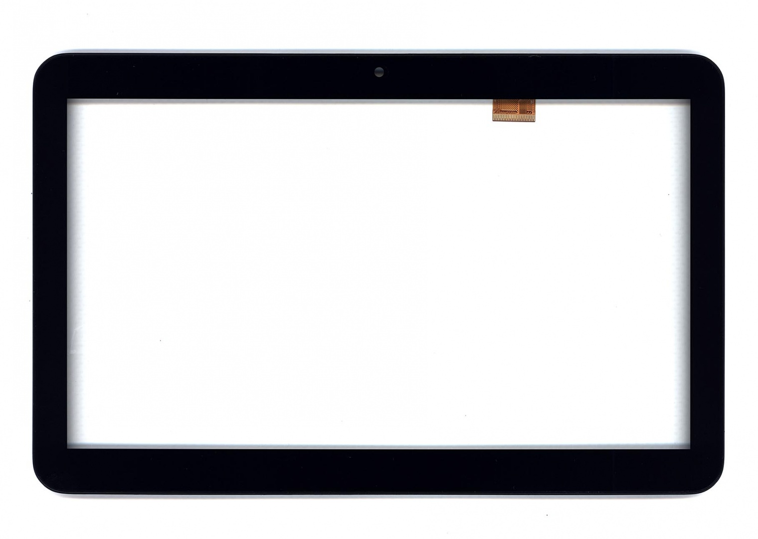 Сенсорное стекло (тачскрин) для Irbis TZ144 черное с рамкой