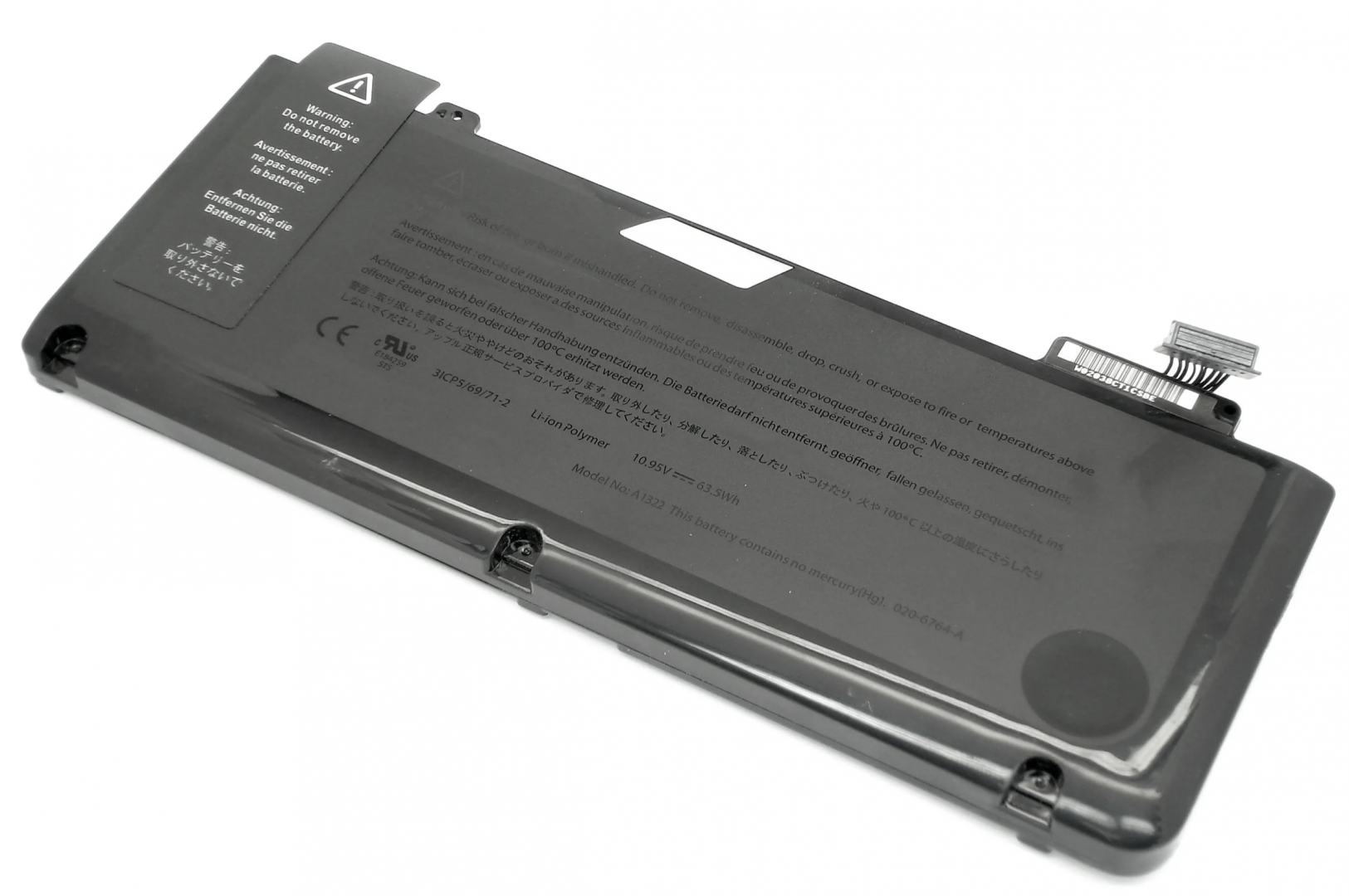 Аккумулятор Apple MacBook Pro 17" середина 2010 A1297 (MC024LL/A) 10.95V, 63.5Wh, OEM