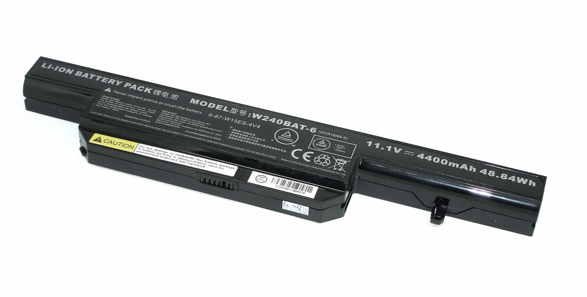 Аккумулятор Clevo 6-87-C480S-4G41 11.1V, 48.84Wh, Original, б/у