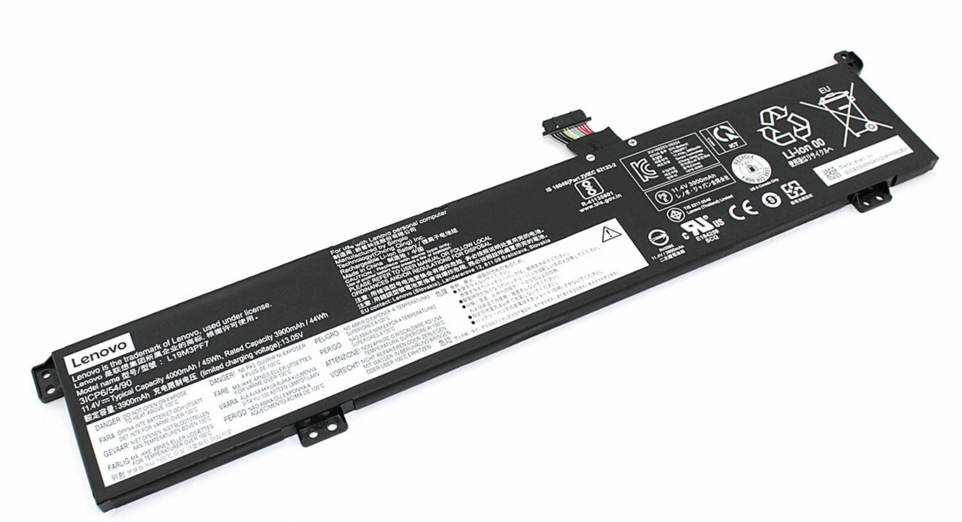 Аккумулятор Lenovo Ideapad Creator 5-15IMH05 11.4V, 45Wh, Original