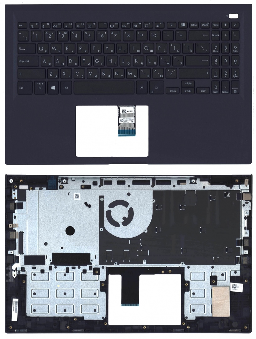 Клавиатура для ноутбука Asus ExpertBook B1500 топкейс