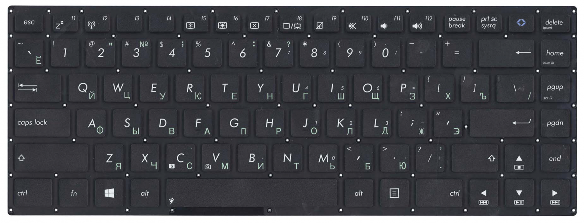 Клавиатура ASUS T300 без рамки, OEM