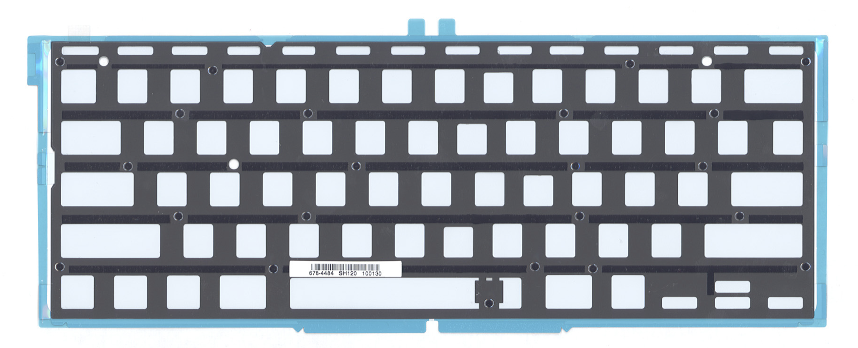 Подсветка клавиатуры MacBook Air 11" A1370 2010 2011 плоский Enter