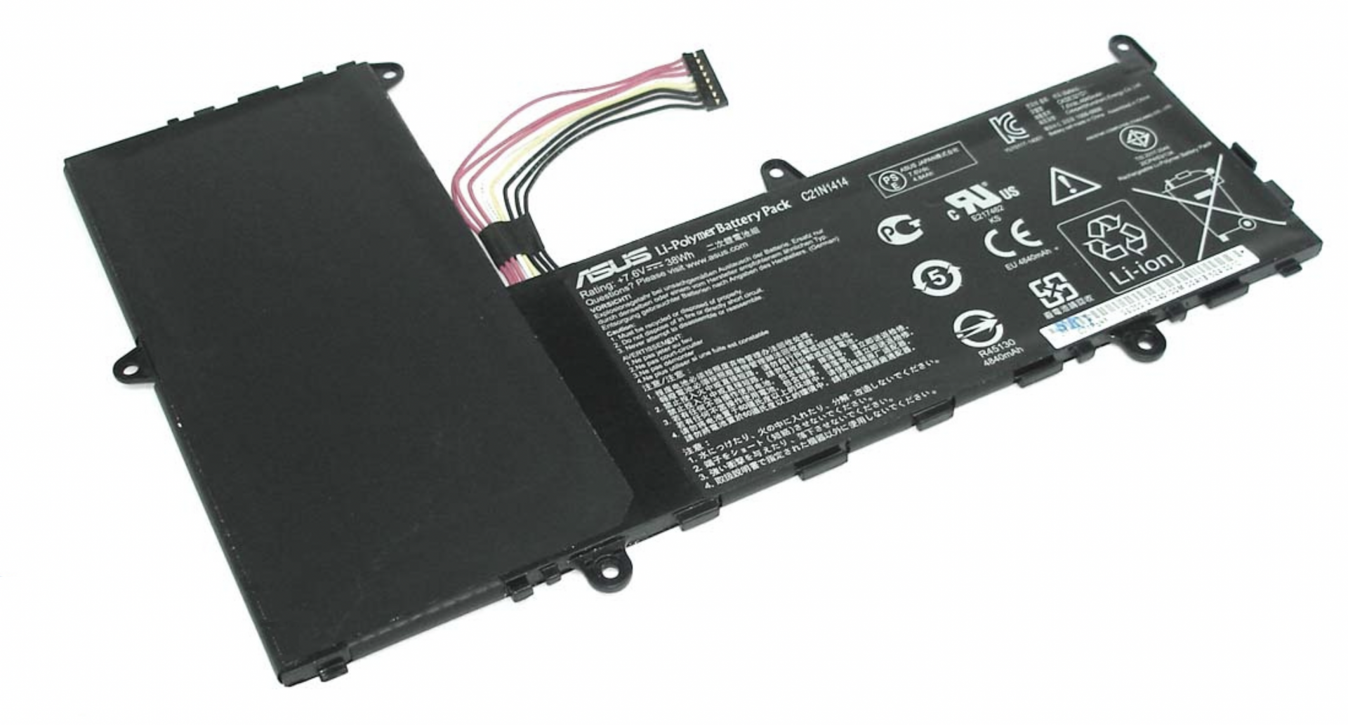 Аккумулятор ASUS EeeBook X205TA 7.6V, 38Wh, Original