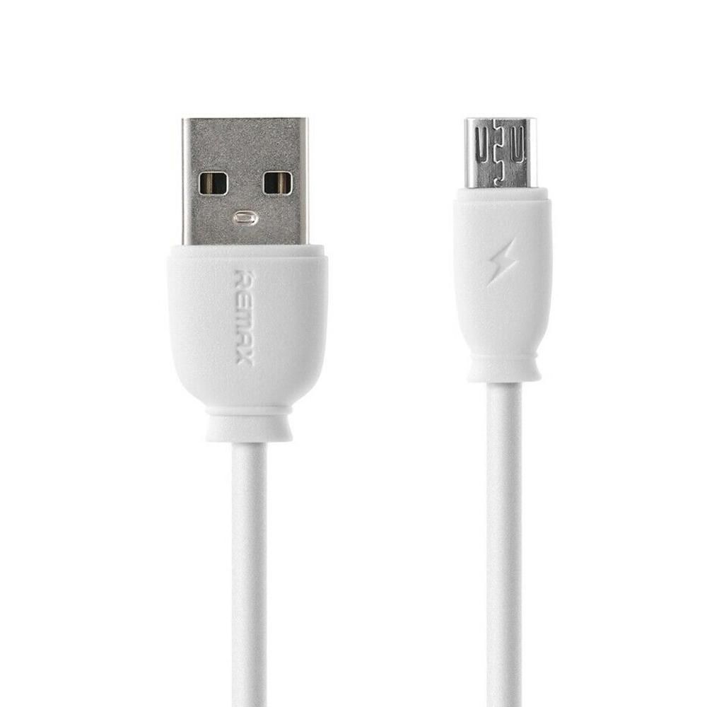 Кабель USB - micro USB REMAX Fast Charging RC-134m белый (1м) /max 2,1A/