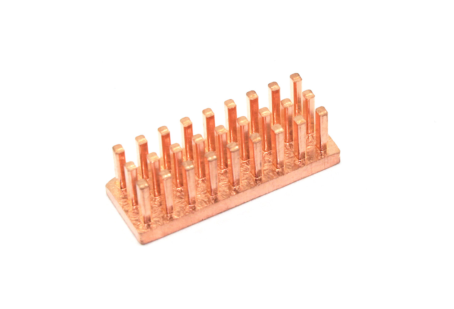 Медный  радиатор 22х8х7 мм