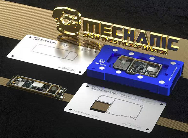 Набор трафаретов Mechanic для iPhone X-12 Pro MAX