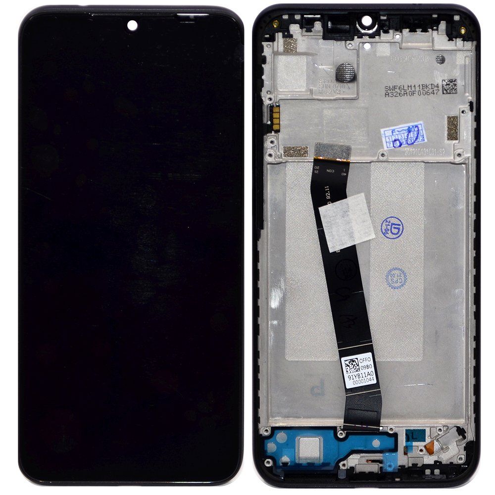 Дисплей Xiaomi Redmi 7 + тачскрин черный + рамка orig Factory