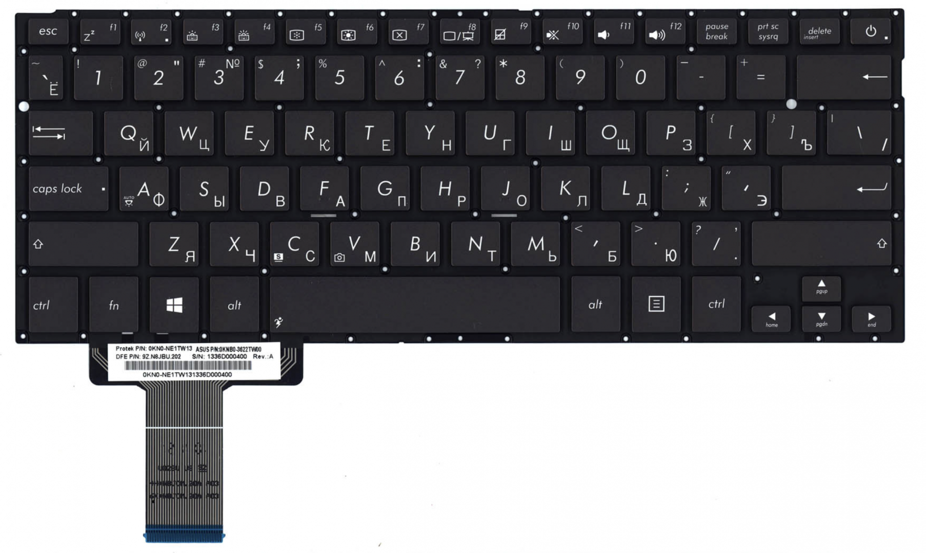 Клавиатура Asus UX42 OEM