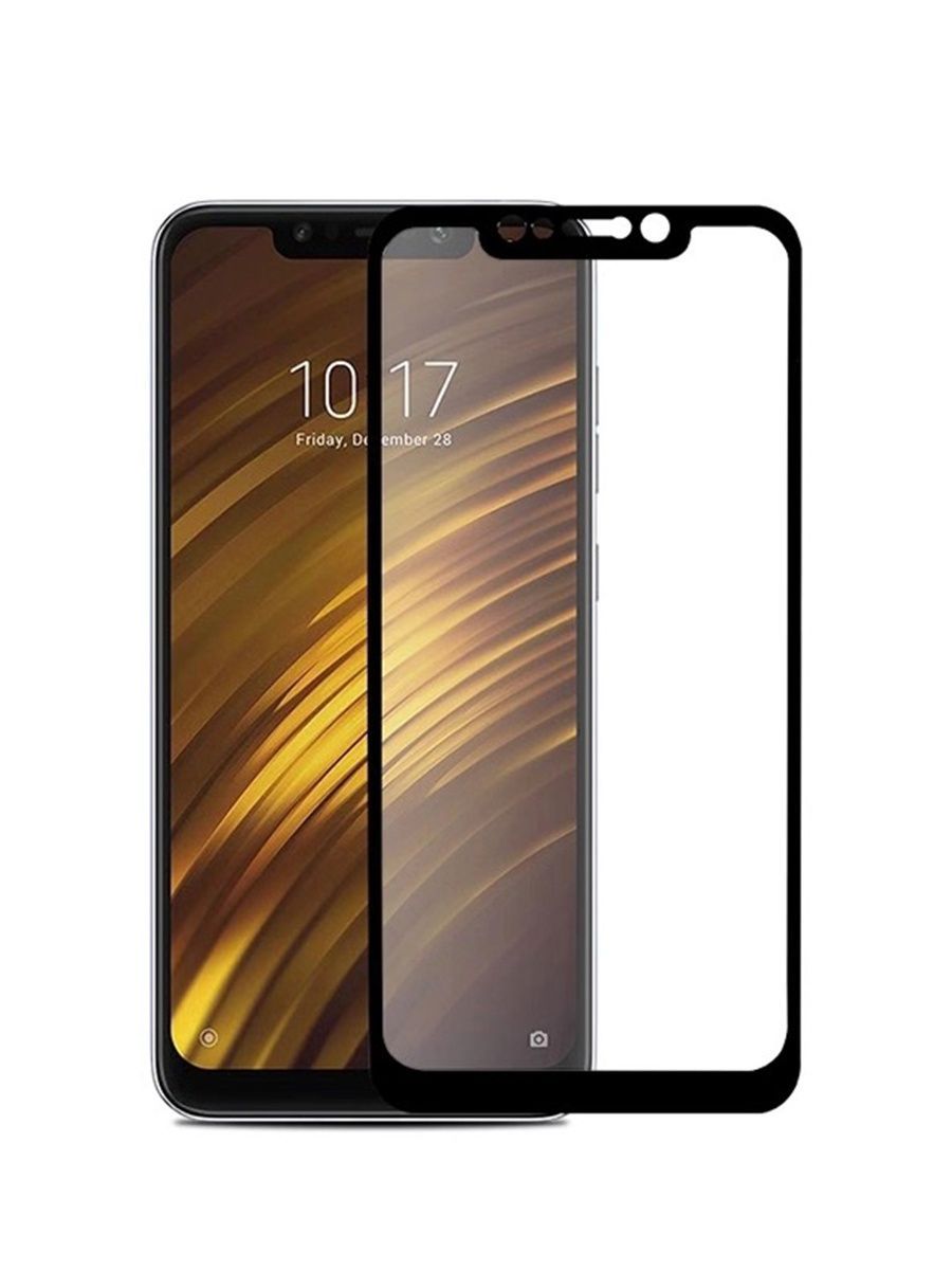 Защитное стекло 5D во весь экран Xiaomi Pocophone F1