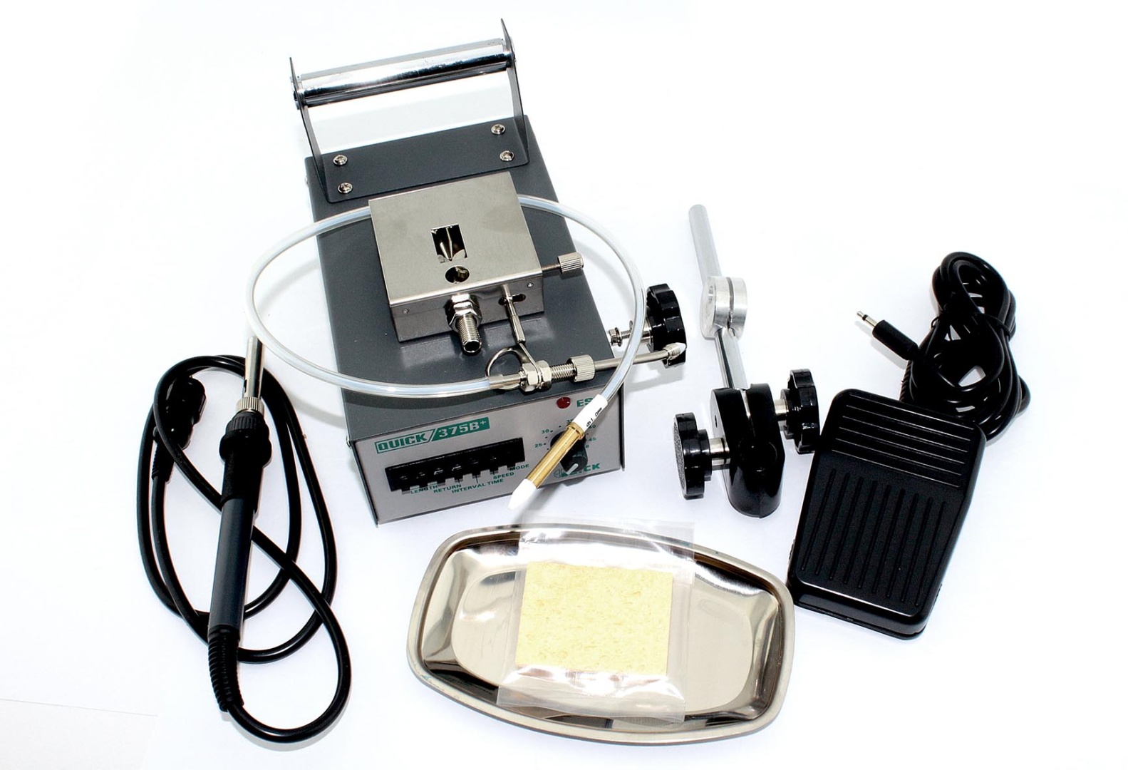 Паяльная станция Quick 375B+ с автоподачей припоя 60W