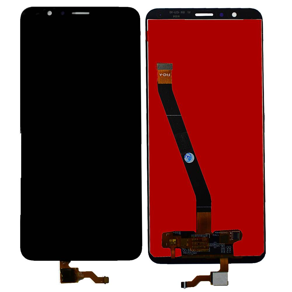 Дисплей Honor 7X (BND-L21) 5,9" + тачскрин черный (матрица orig) /без лого/