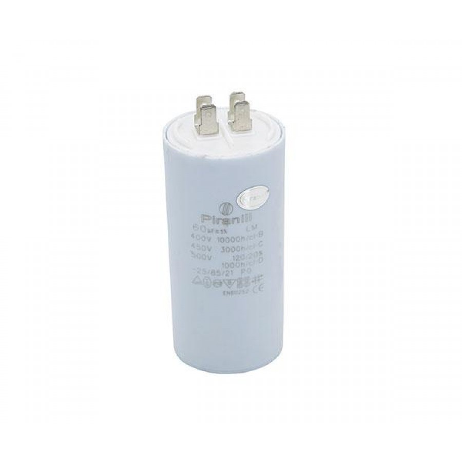 Конденсатор CBB60 60мкФ 450V  (4 клеммы, крепление  болтом) 304013