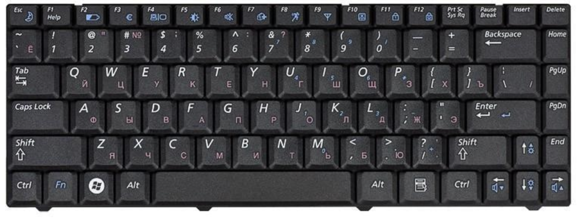 Клавиатура Samsung R517 OEM