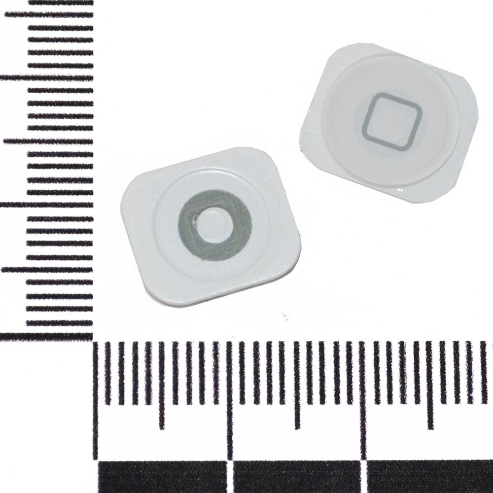 Толкатель кнопки HOME iPhone 5 белый