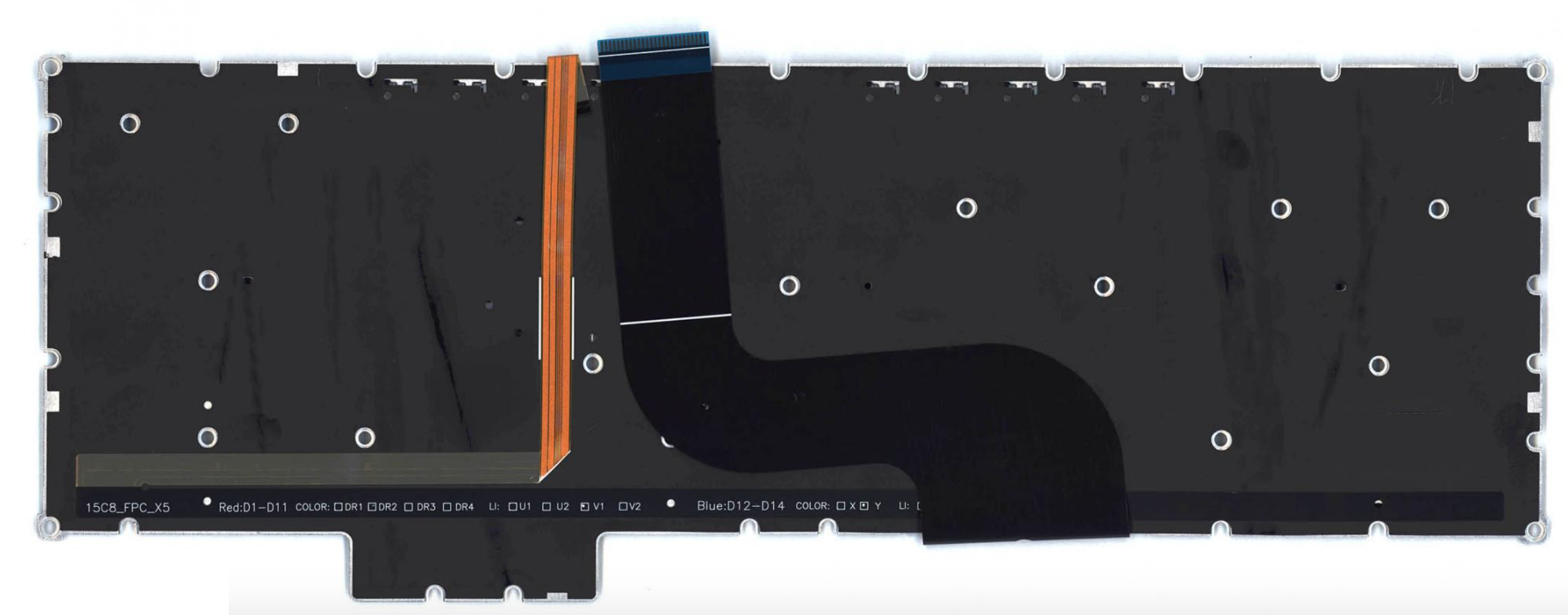 Клавиатура Acer Predator 15 G9-592 с подсветкой, OEM