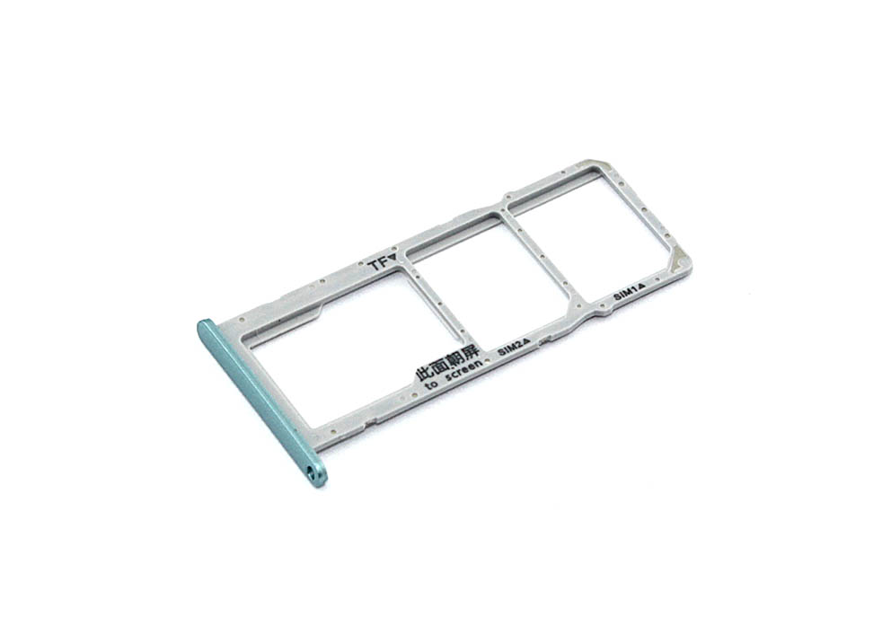 Лоток для SIM-карты Huawei Y6p синий