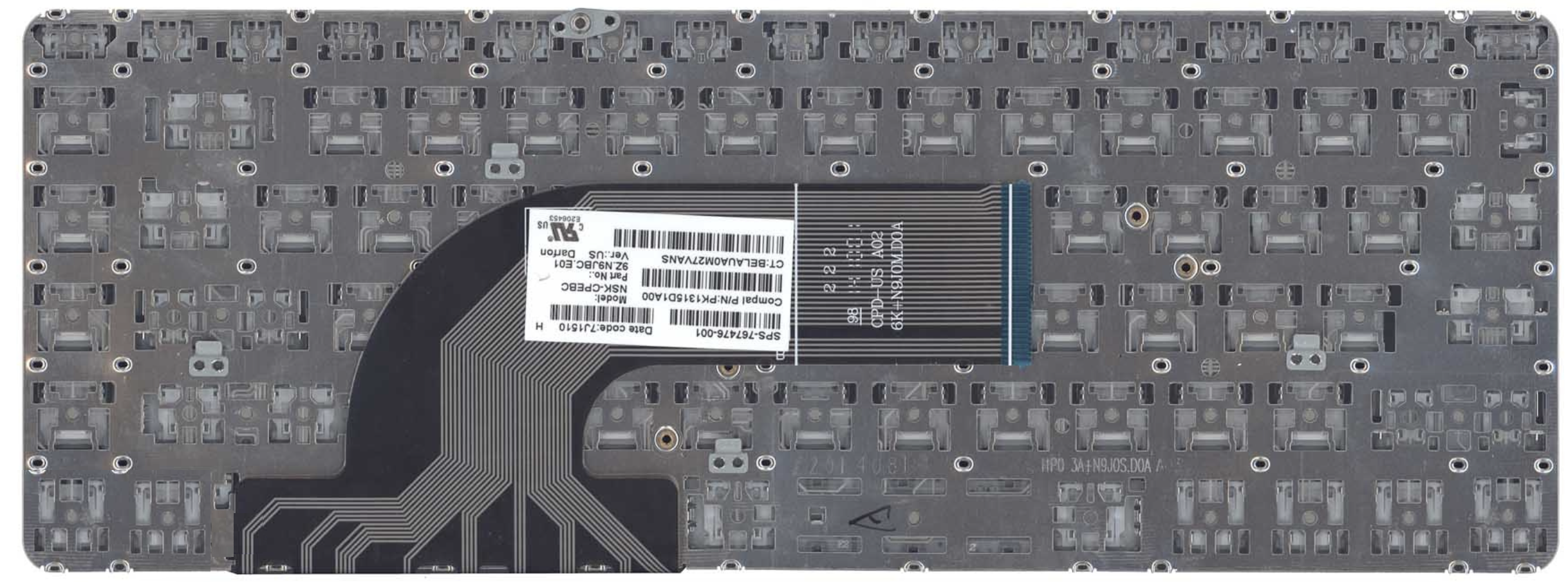 Клавиатура HP ProBook 640 G1 с подсветкой, OEM