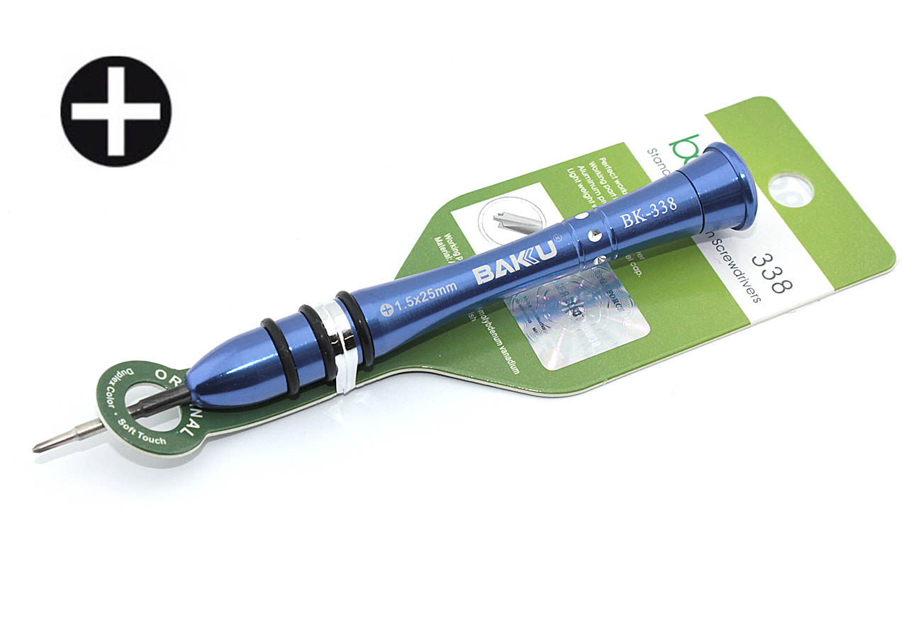 Отвертка плюсовая BAKU BK-338 (+1.5)