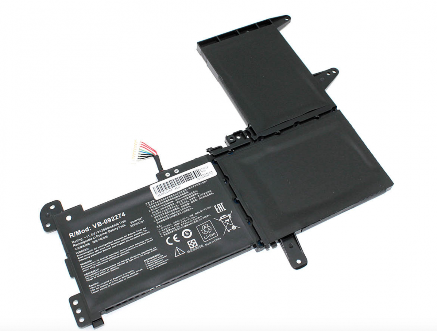 Аккумулятор Asus VivoBook S X510UF 11.4V, 3600mAh, OEM