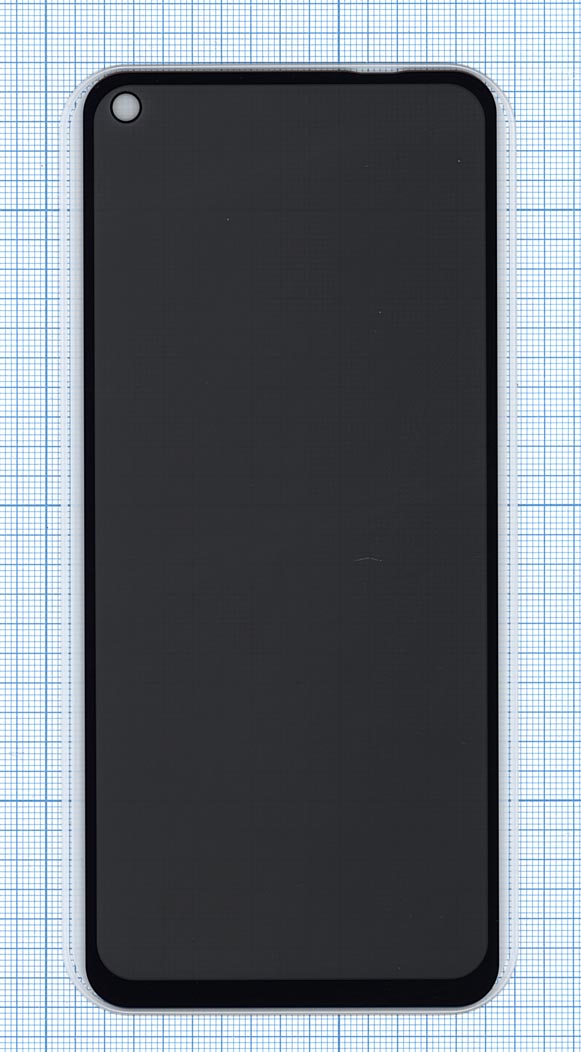 Защитное стекло Privacy "Анти-шпион" для OPPO A53 (2020)