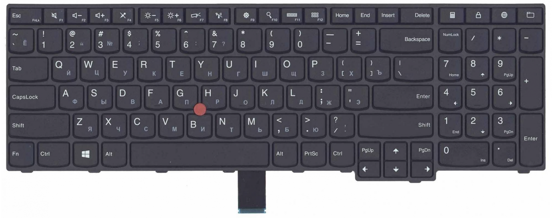 Клавиатура Lenovo ThinkPad Edge E550 OEM