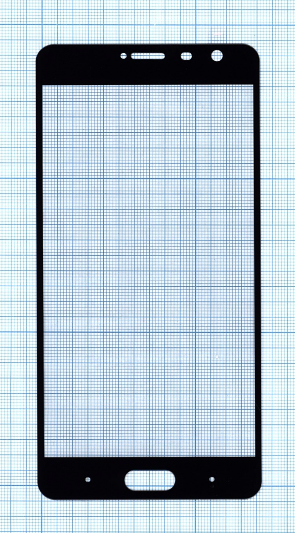 Защитное стекло "Полное покрытие" для Xiaomi Redmi Pro черное