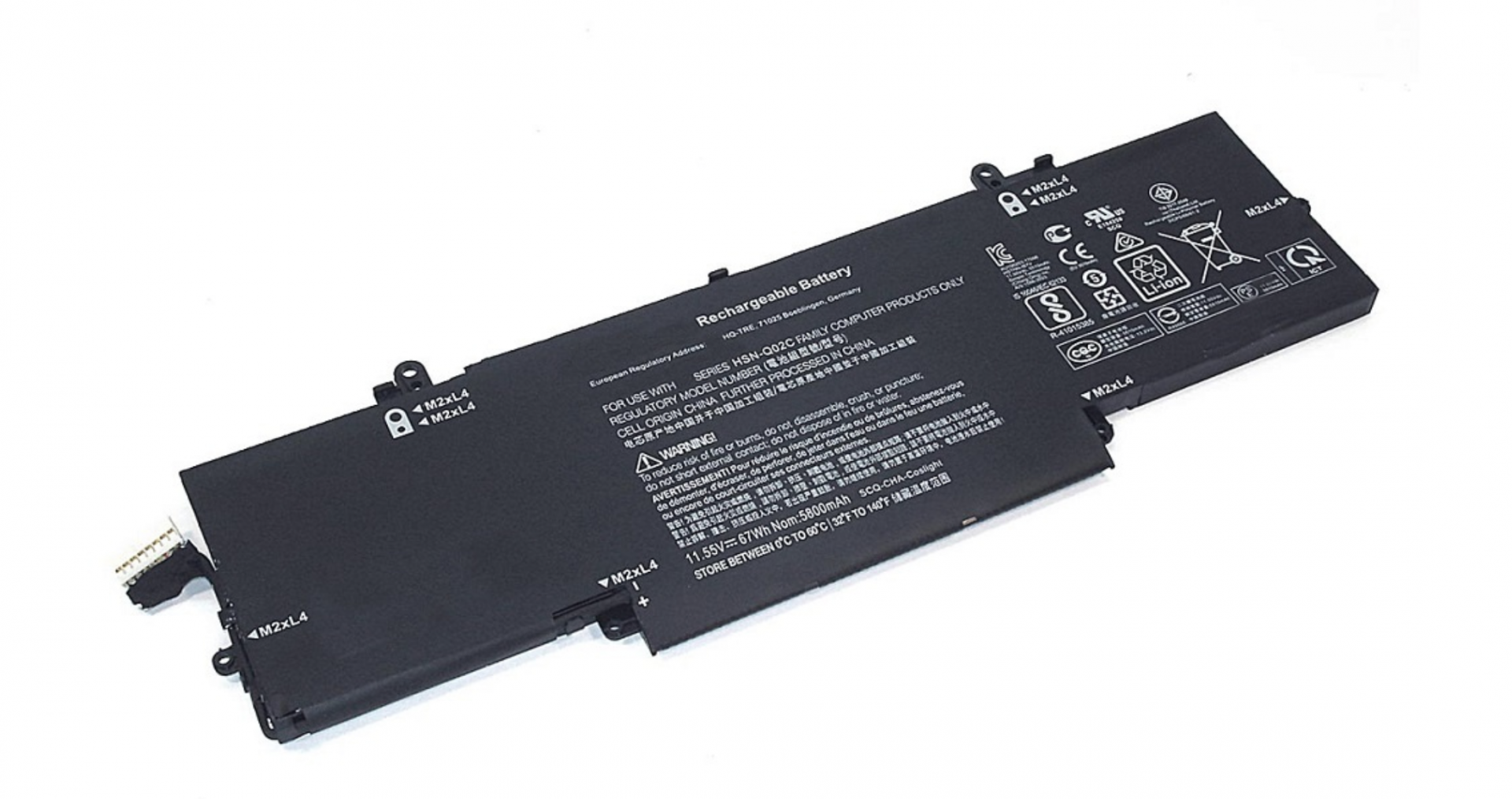 Аккумулятор HP EliteBook Folio 1040 G4 11.55V, 67Wh, Original