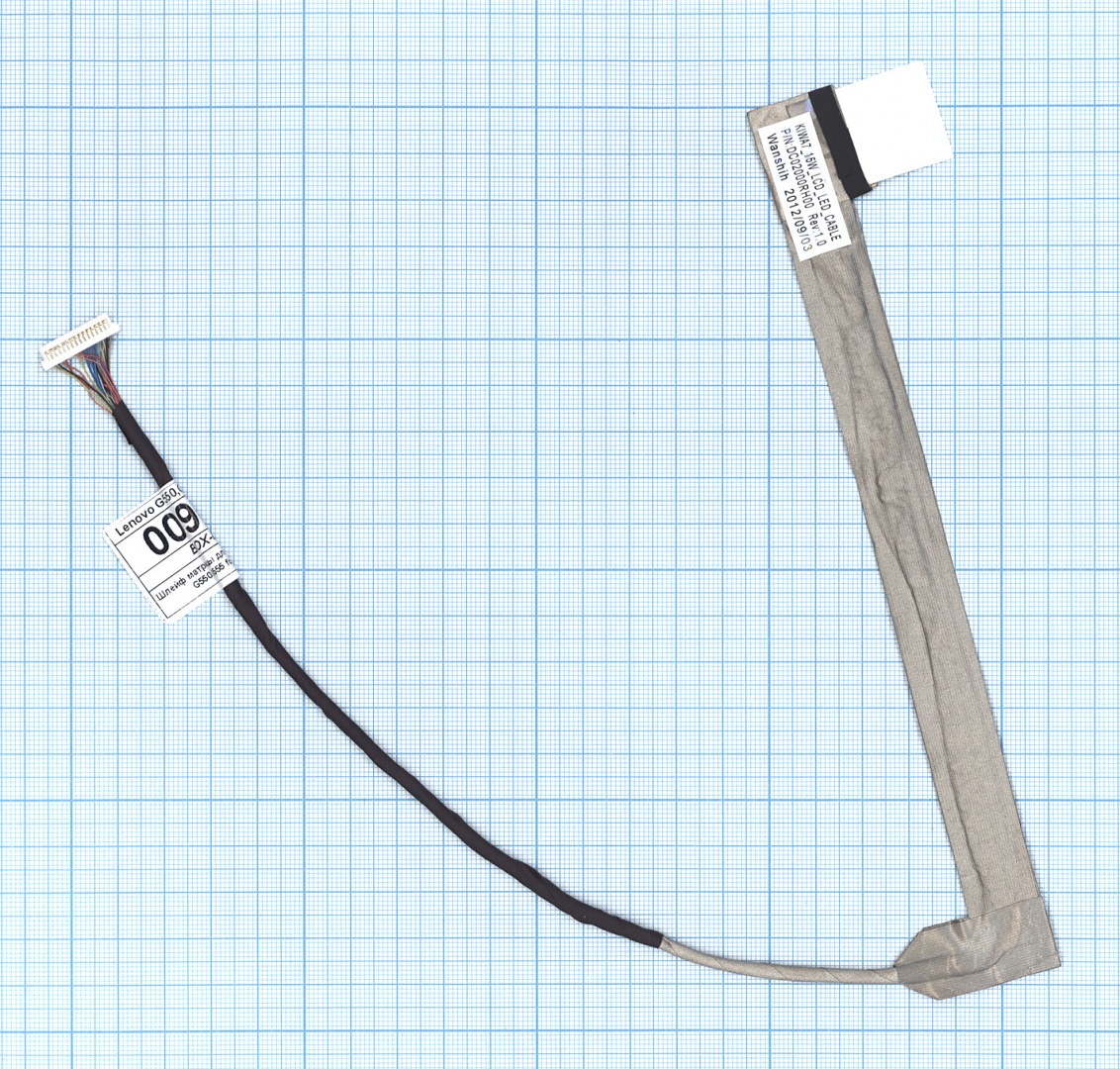 Шлейф матрицы для ноутбука Lenovo G550 G555 15.6" LCD