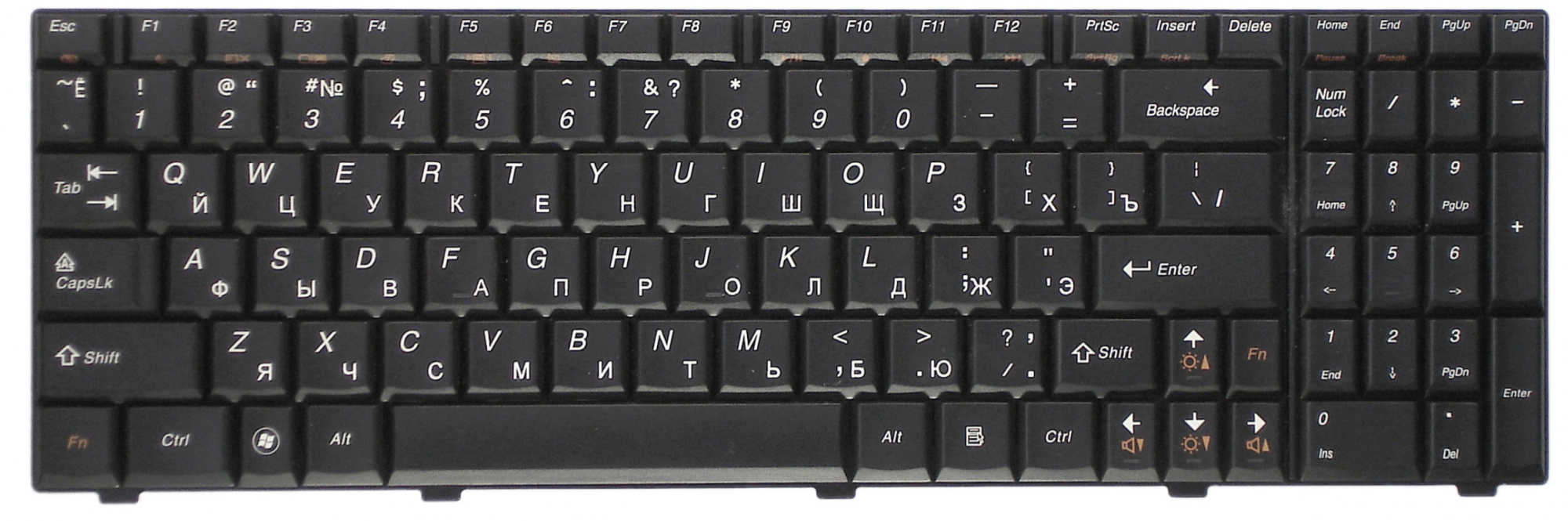 Клавиатура Lenovo IdeaPad G560 OEM