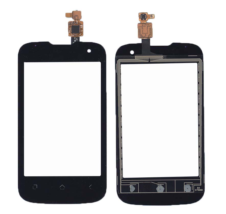 Сенсорное стекло (тачскрин) для Fly IQ430 Evoke черное