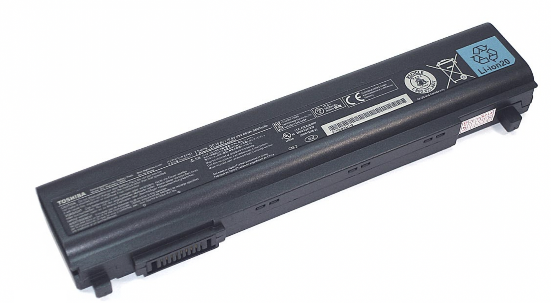 Аккумулятор Toshiba Portege R30-AK40B 10.8V, 66Wh, Original