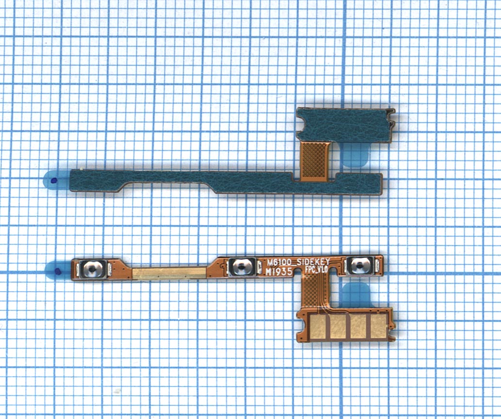 Шлейф кнопки включения и кнопок громкости для Xiaomi Redmi Note 7