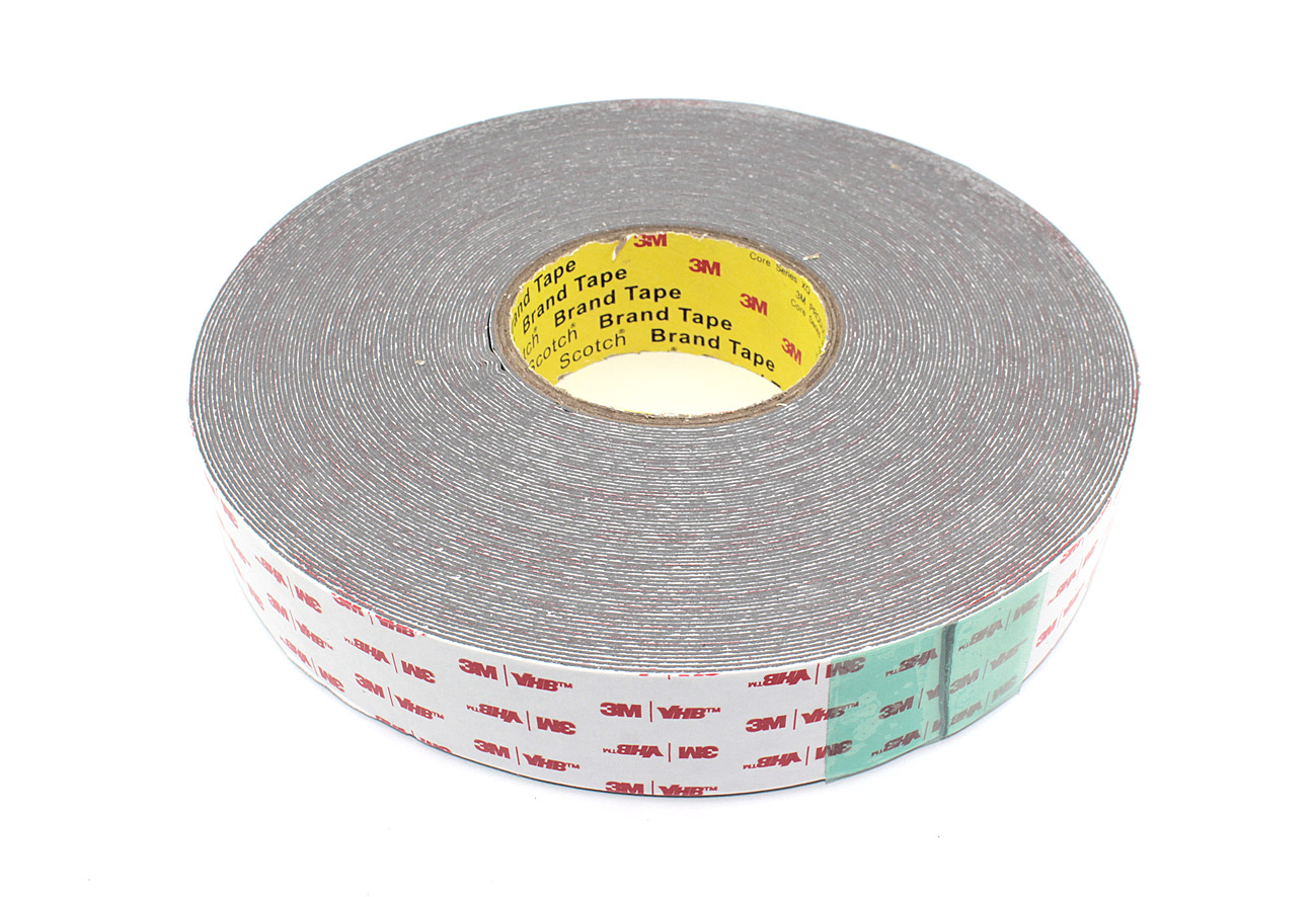 Скотч двусторонний вспененный 3M VHB  40 мм серый, 50 м
