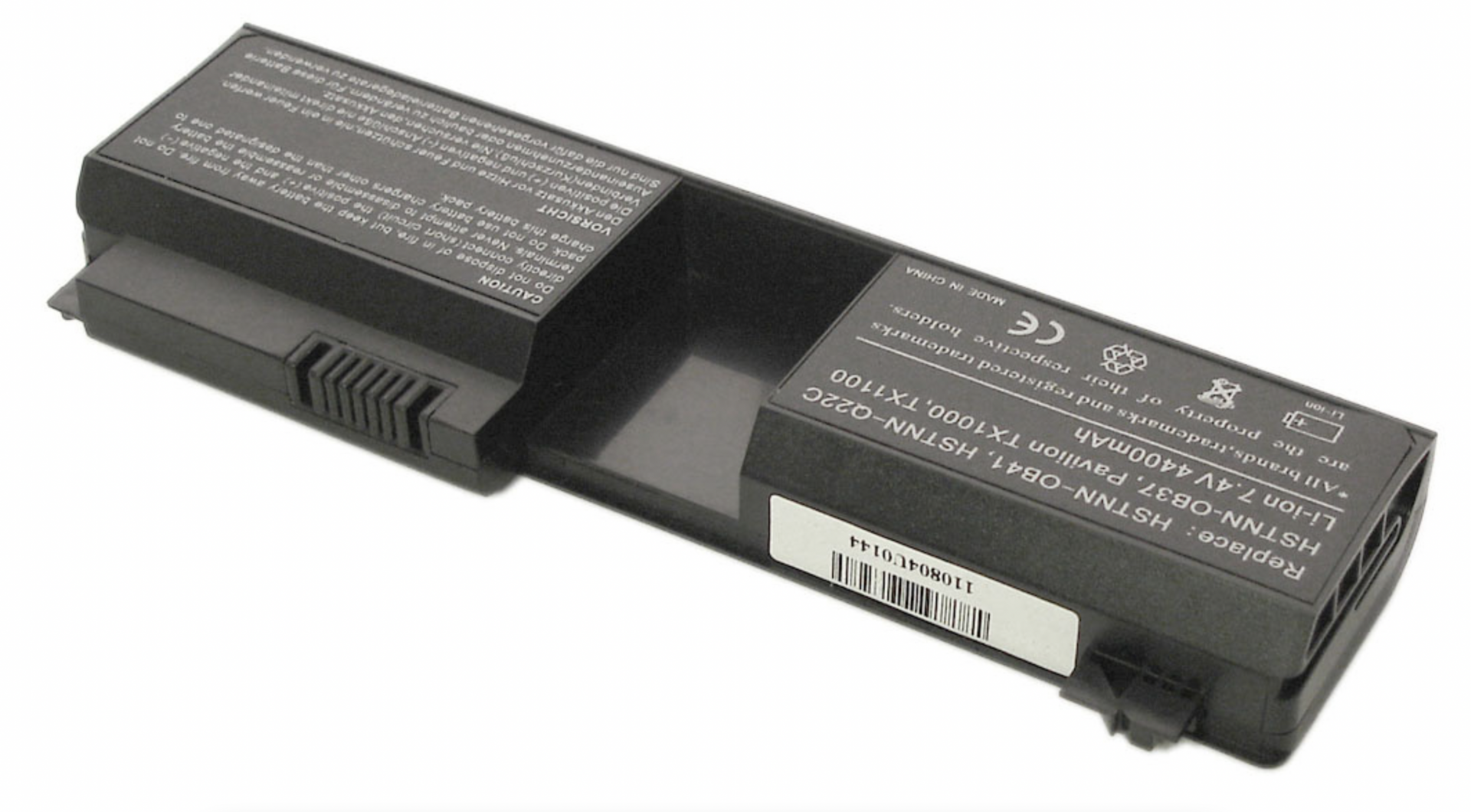 Аккумулятор HP Pavilion tx1000 7.4V, 4400mAh, OEM