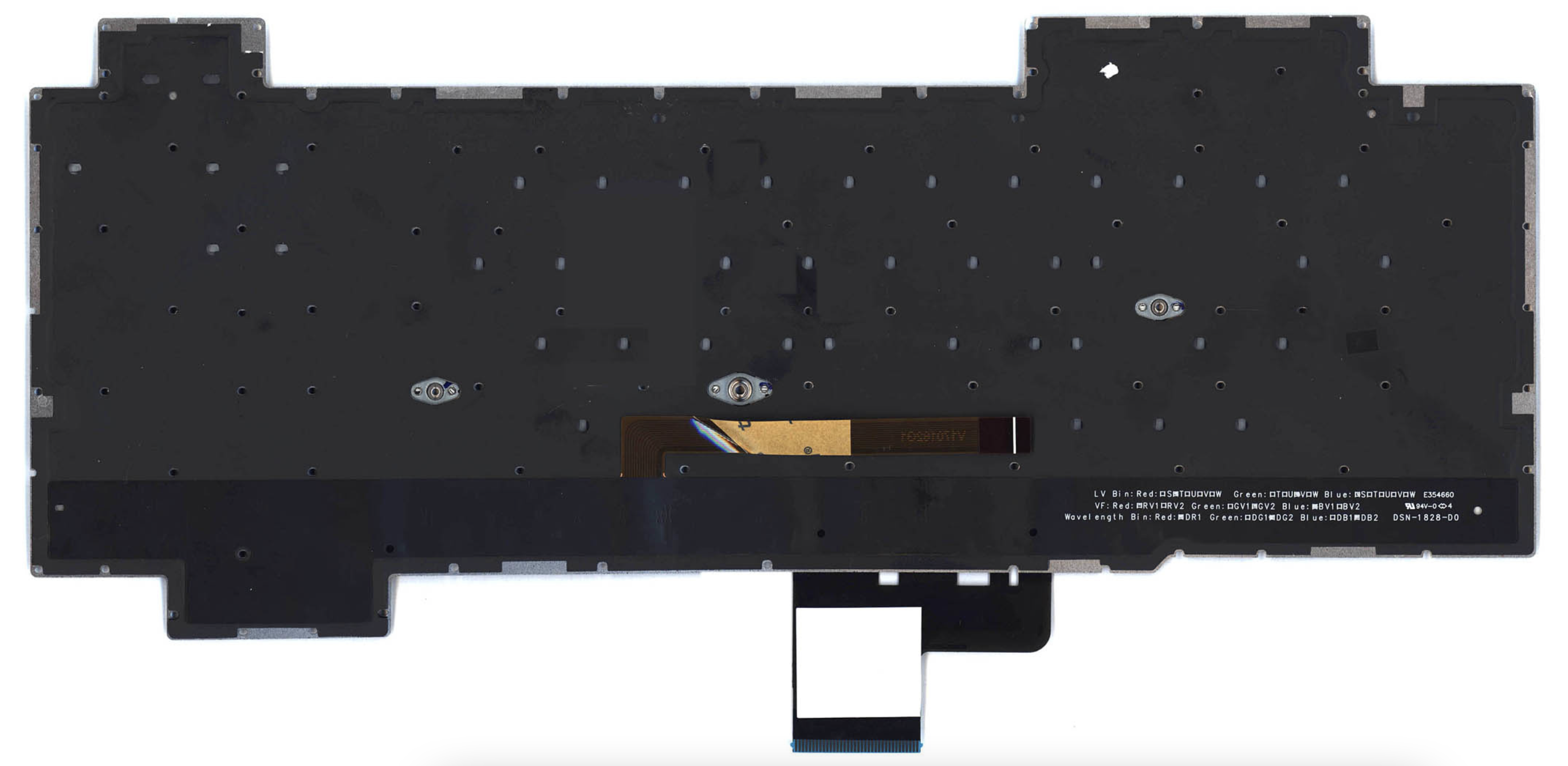 Клавиатура ASUS ROG GL704GM-EV060 с подсветкой, OEM