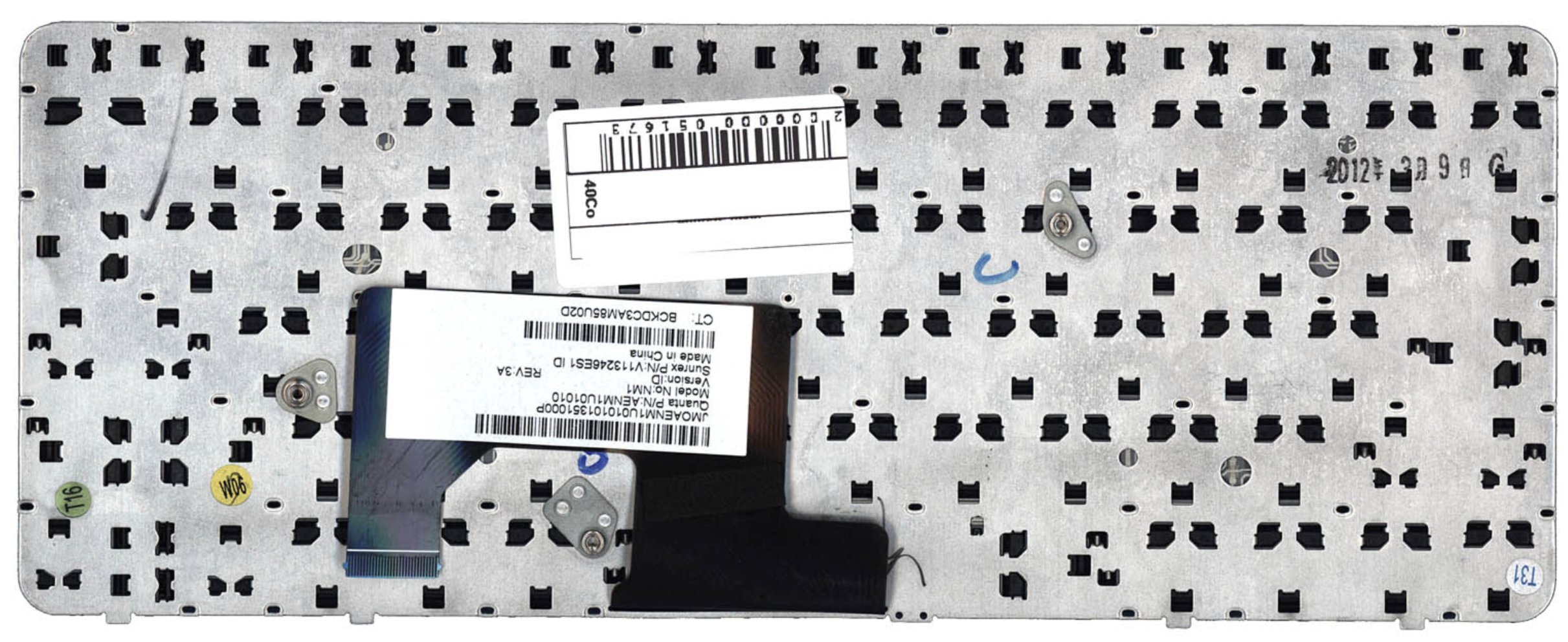 Клавиатура HP Compaq Mini CQ10-600 без рамки, OEM