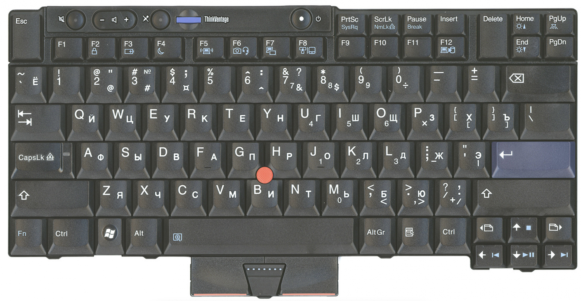 Клавиатура Lenovo ThinkPad T520 OEM