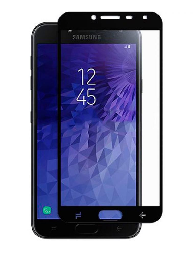 Защитное стекло 3D во весь экран Samsung Galaxy J4 Plus